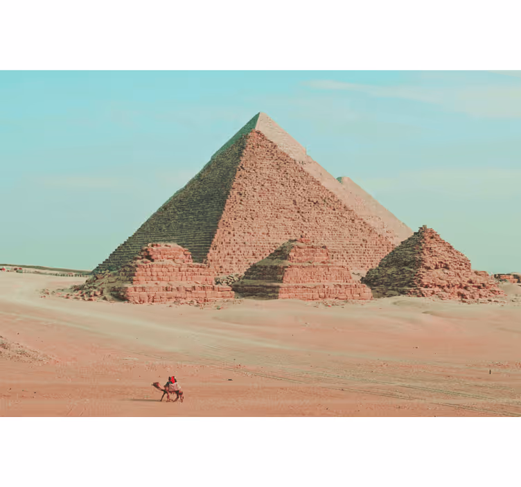 Foto tapete afričkog stila pyramide estetska fotografija - TenStickers