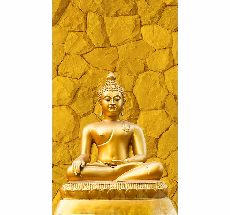 Foto tapete buda zlatni buda - TenStickers