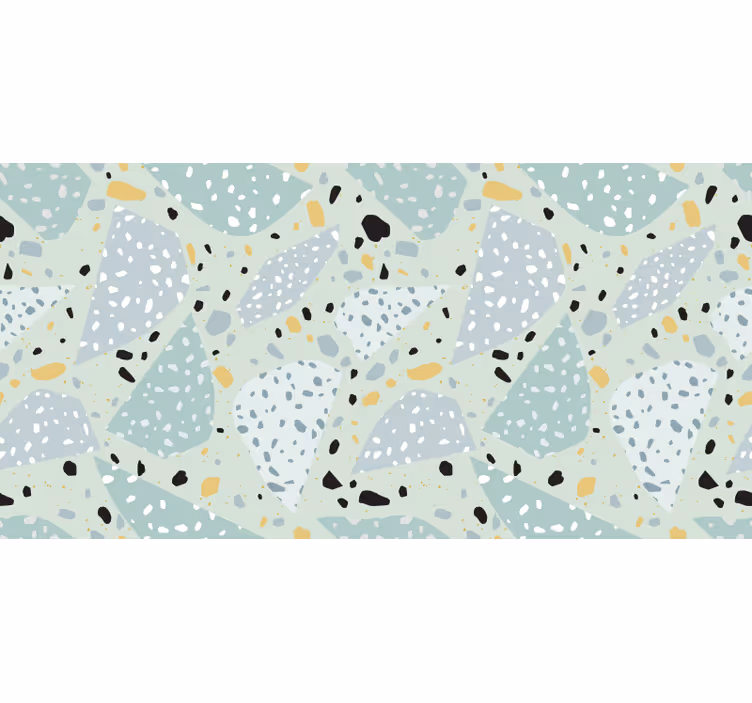 Foto tapete kupaonica geometrijski terrazzo - TenStickers