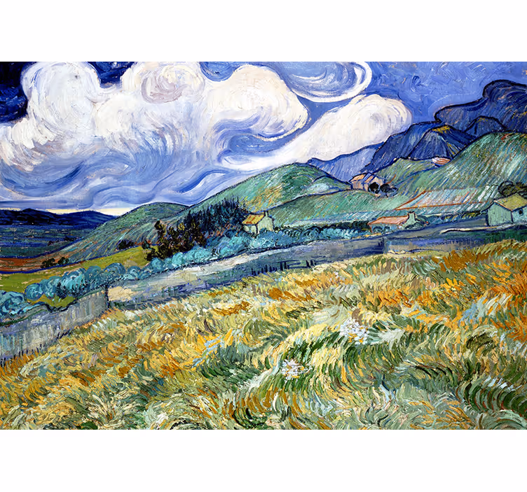 Foto tapete hodnika umjetnički van gogh iris - TenStickers