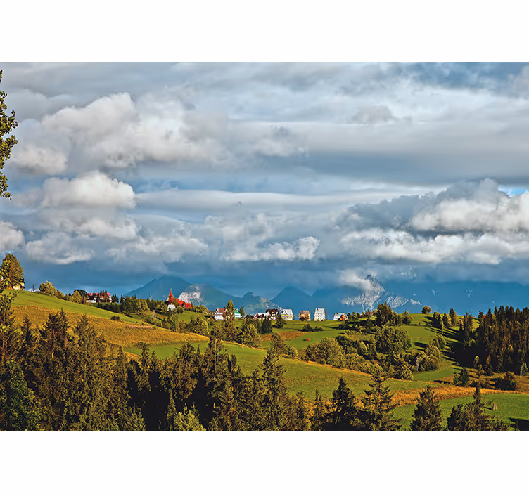 Foto tapete hodnika tatry krajolik - TenStickers