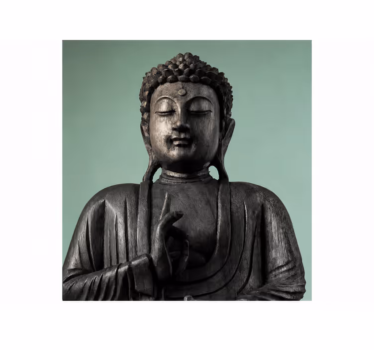 Foto tapete buda skulptura - TenStickers