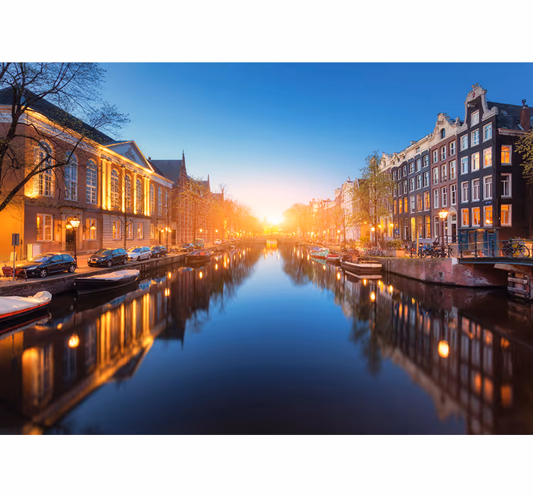 Zidni zid amsterdam - TenStickers