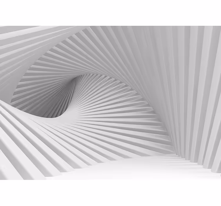 Valovi stuba 3d zidni mural - TenStickers