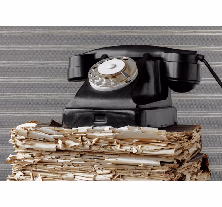 Foto tapete vozila vintage telefon klasik - TenStickers