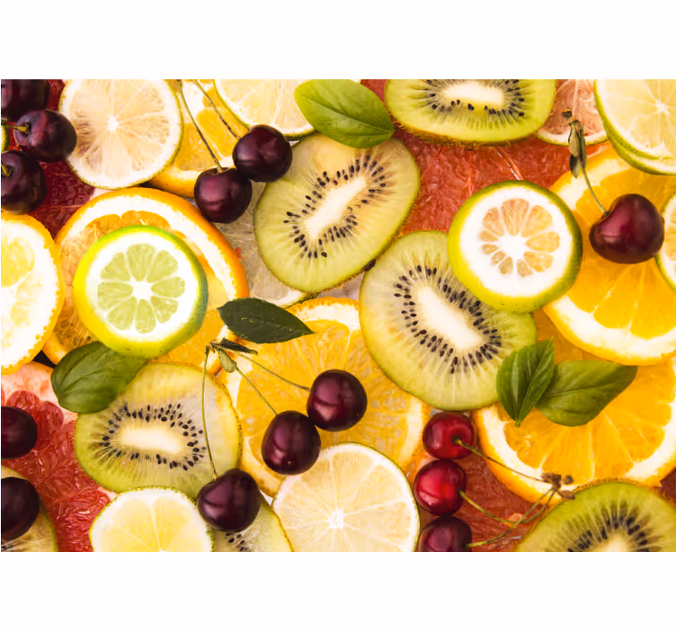 Foto tapete cvijet složeni citrusi - TenStickers