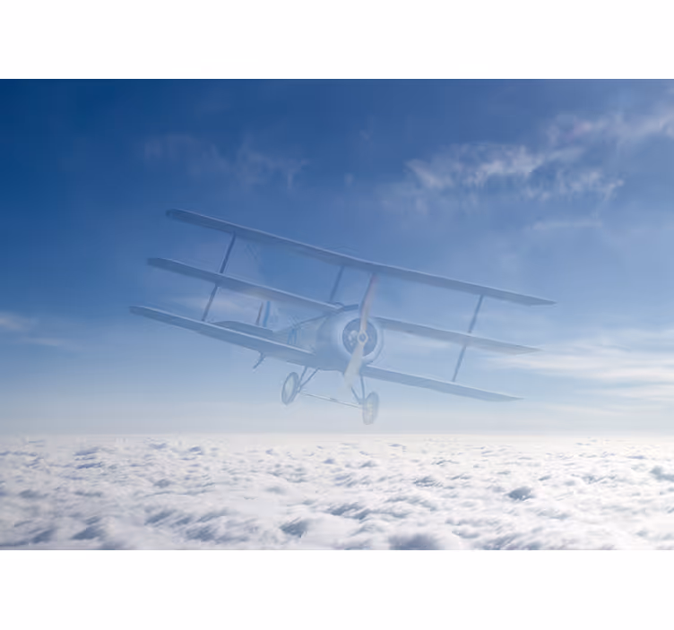 Foto tapete vozila let starinskog aviona - TenStickers