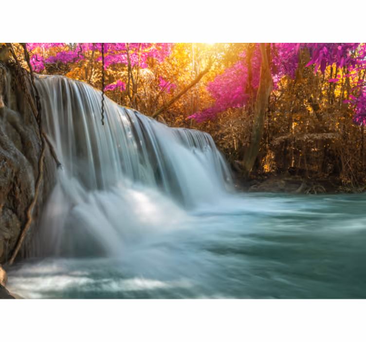 Foto tapete vodopada grand cascade stream - TenStickers