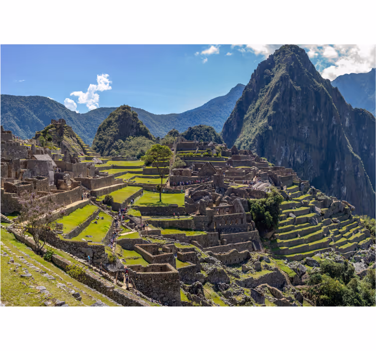 Machupichu ruševine zidni planinski zidni zid - TenStickers
