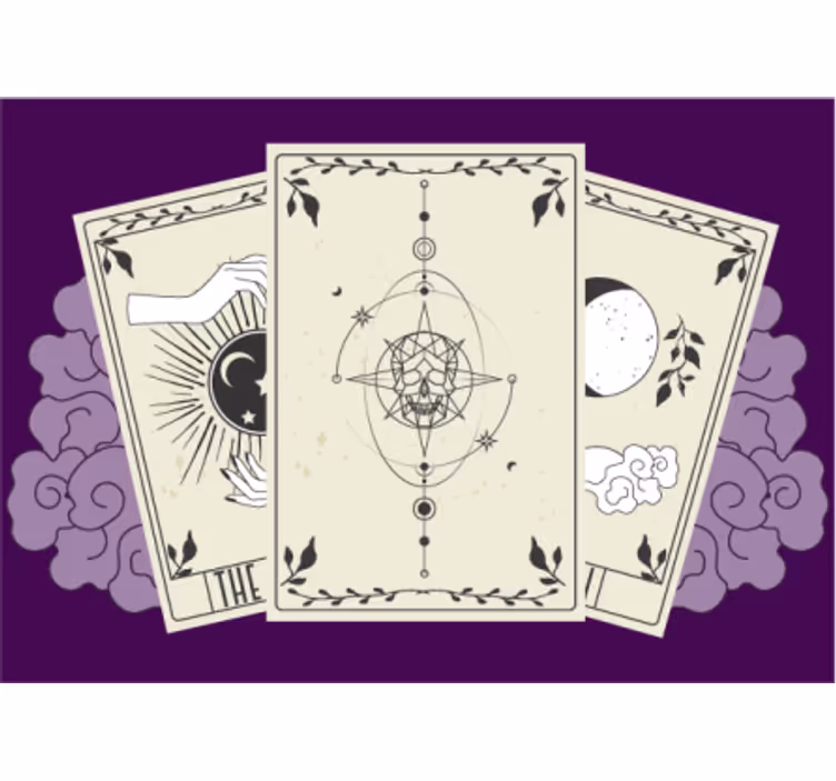 Foto tapete citat sažetak tarot karata - TenStickers