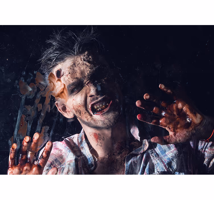 Foto tapete Noć vještica portret zombi horora - TenStickers