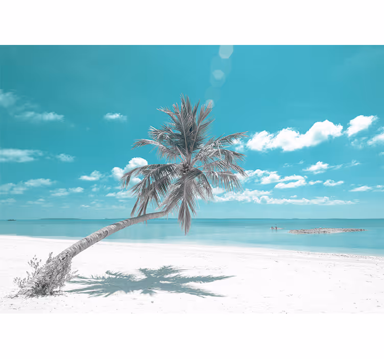 Foto tapeta tropski raj na plaži - TenStickers