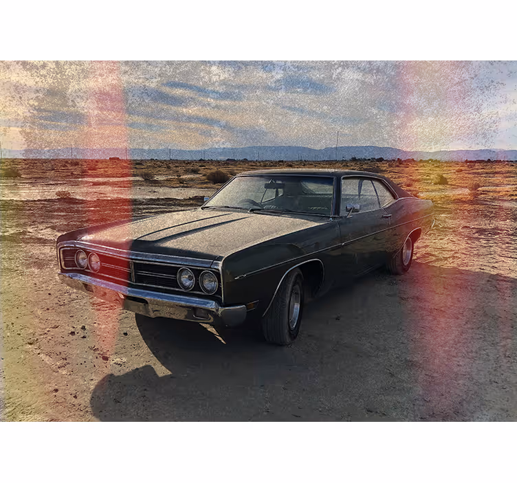 Foto tapete vozila nostalgija za klasične automobile - TenStickers