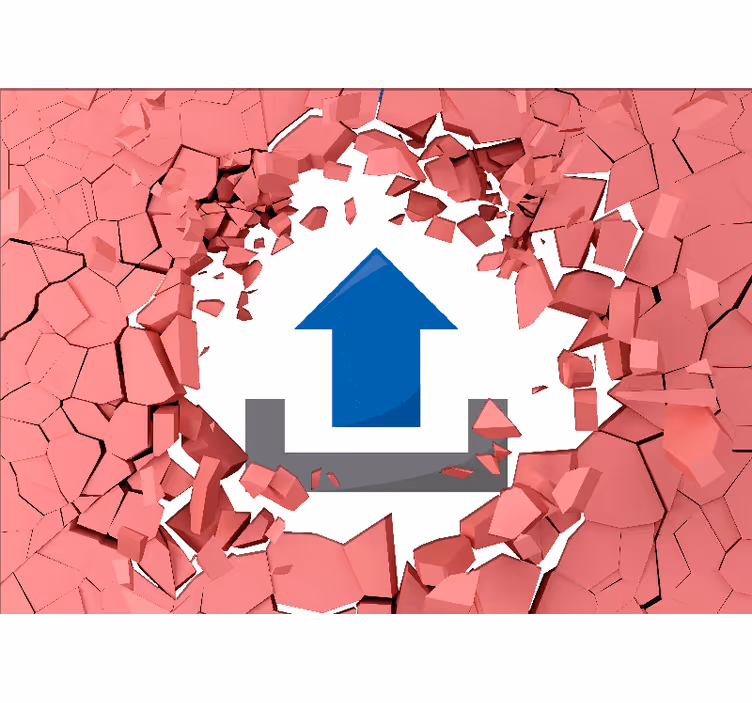 Foto tapete 3d koje prolaze kroz zidove - TenStickers