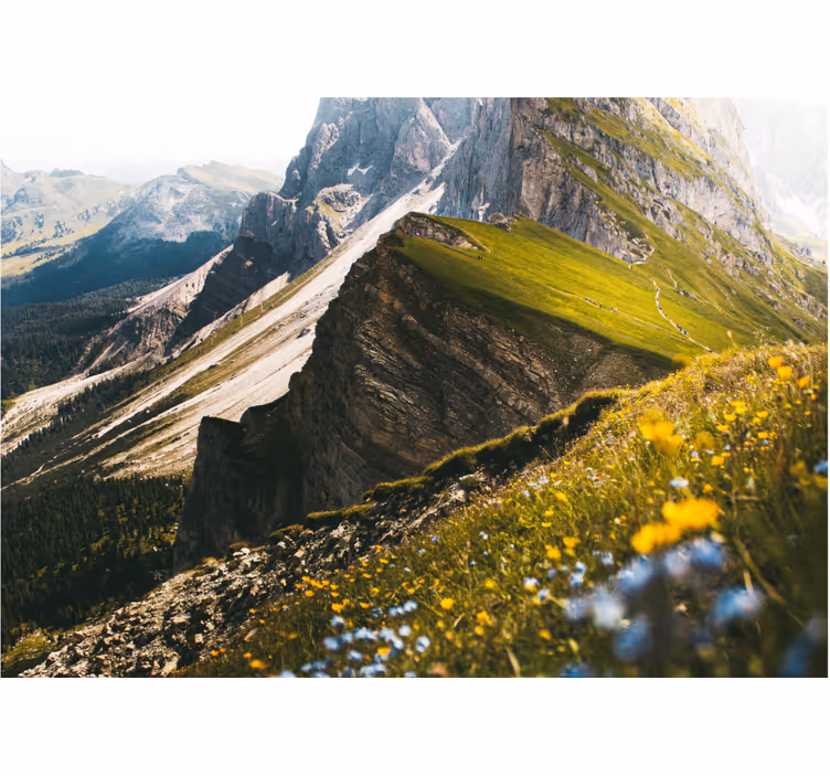 Foto tapeta planinski teren - TenStickers