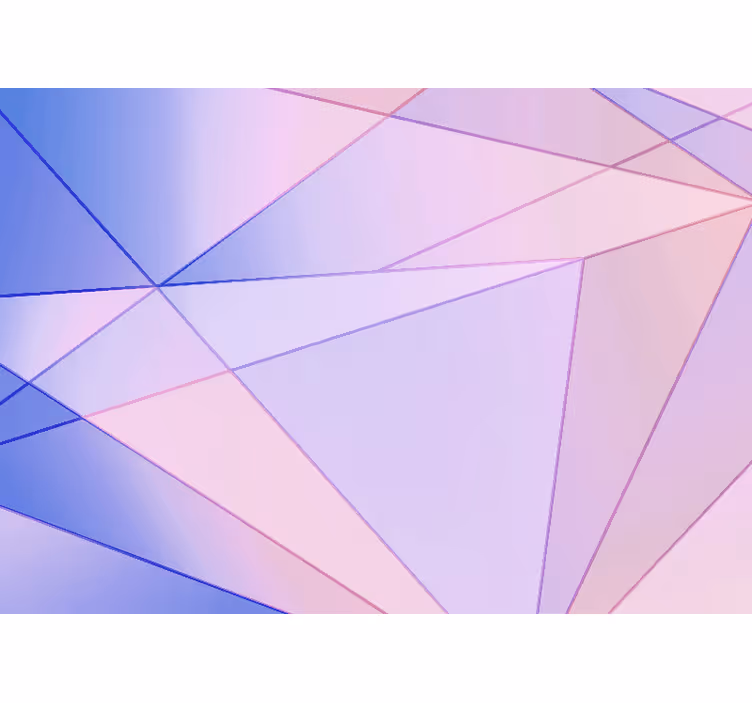 Apstraktni fototapete geometrijska igra boja - TenStickers