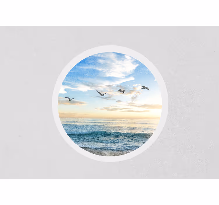 Tapete priroda serene obalni pogled - TenStickers