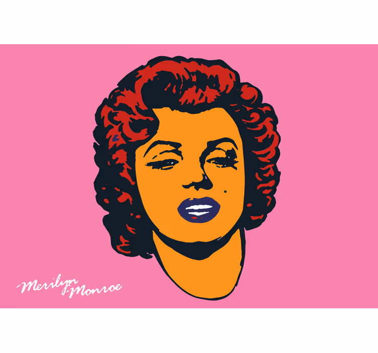Foto tapete ljudi marilyn monroe portret - TenStickers