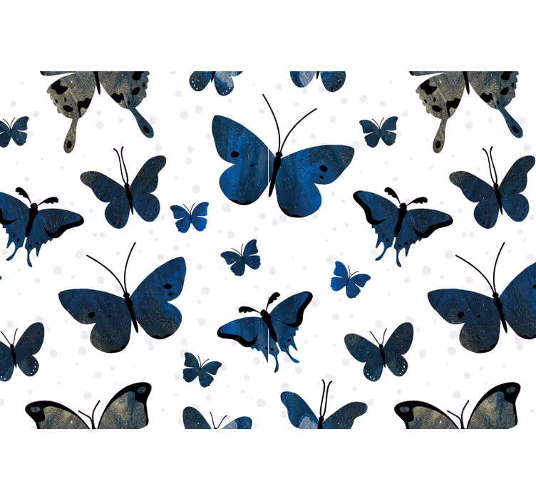 Foto tapete kupaonica elegantan leptir koji leti - TenStickers
