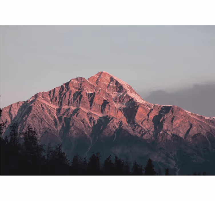 Foto tapete planinski majestic summit ridge - TenStickers