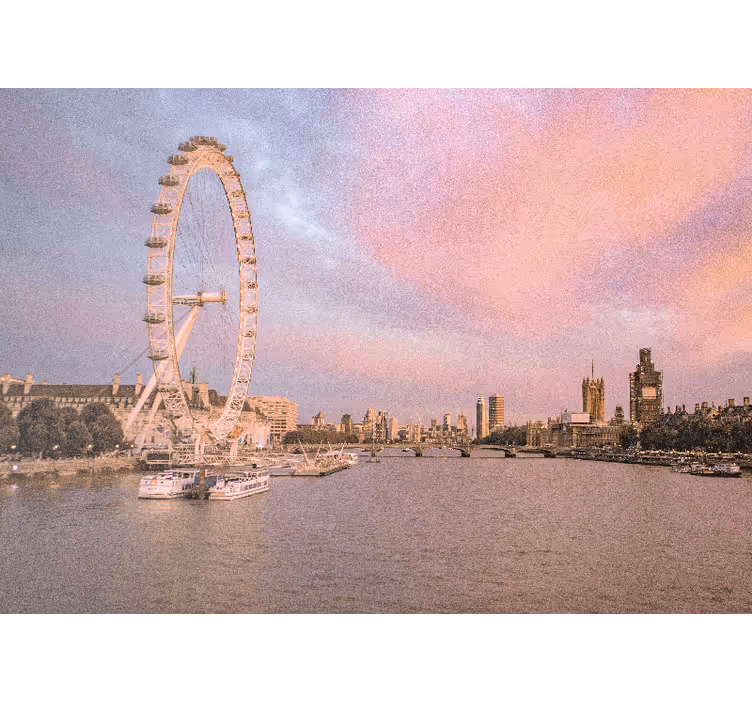 Foto tapete london pogled na london eye - TenStickers