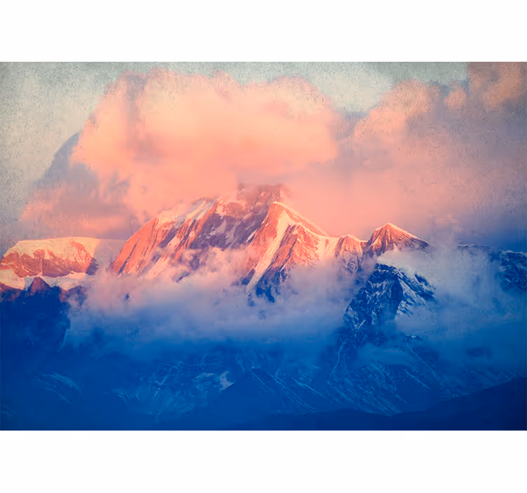 Foto tapete planinski majestic peak pejzaž - TenStickers