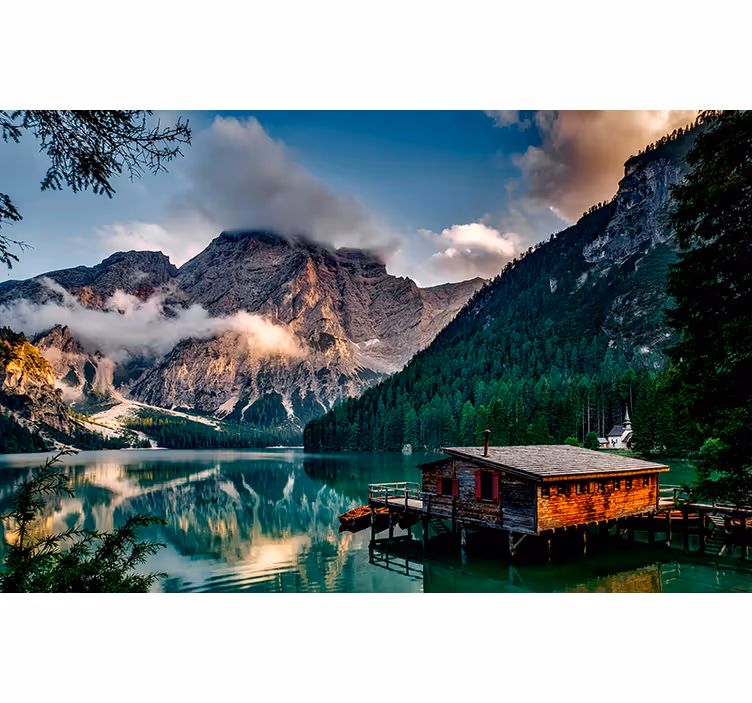 Foto tapeta pitoreskni pogled na planine - TenStickers