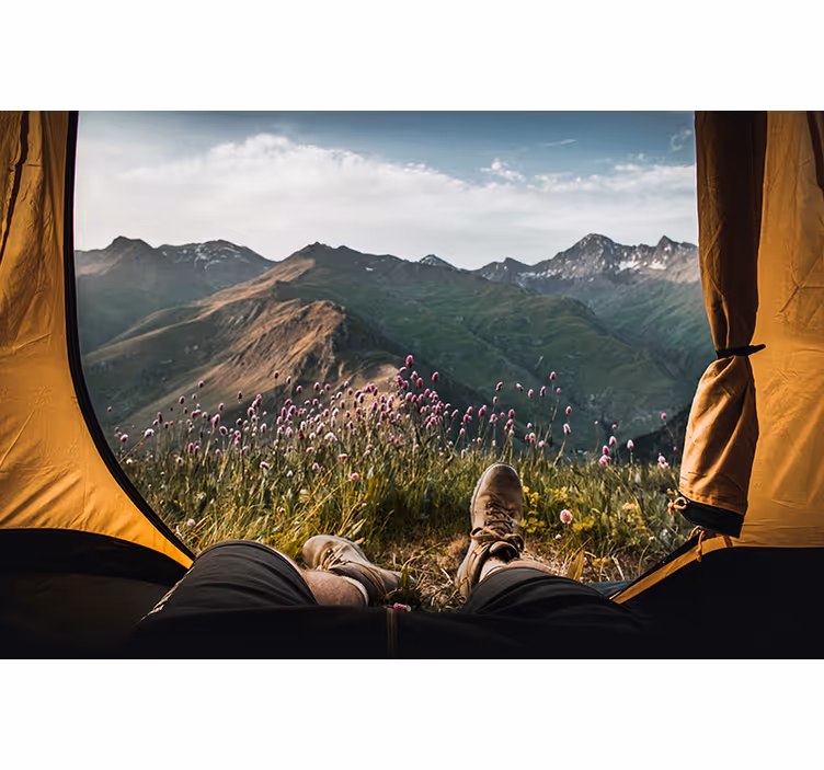 Foto tapeta planinska mirnoća - TenStickers