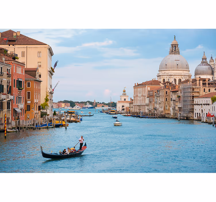 Zidne slike i zidne freske venecijanska gondola - TenStickers