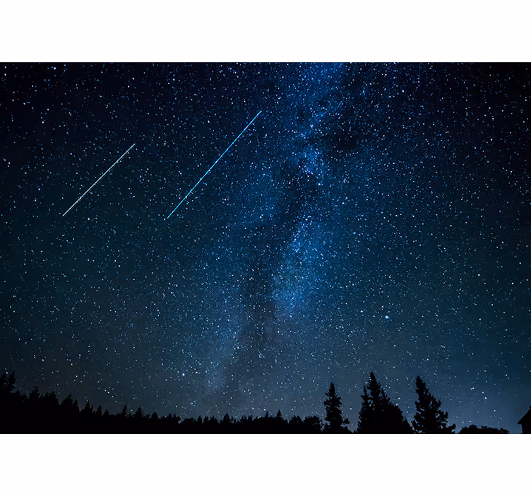 Foto tapete prostor astral sumrak horizont - TenStickers