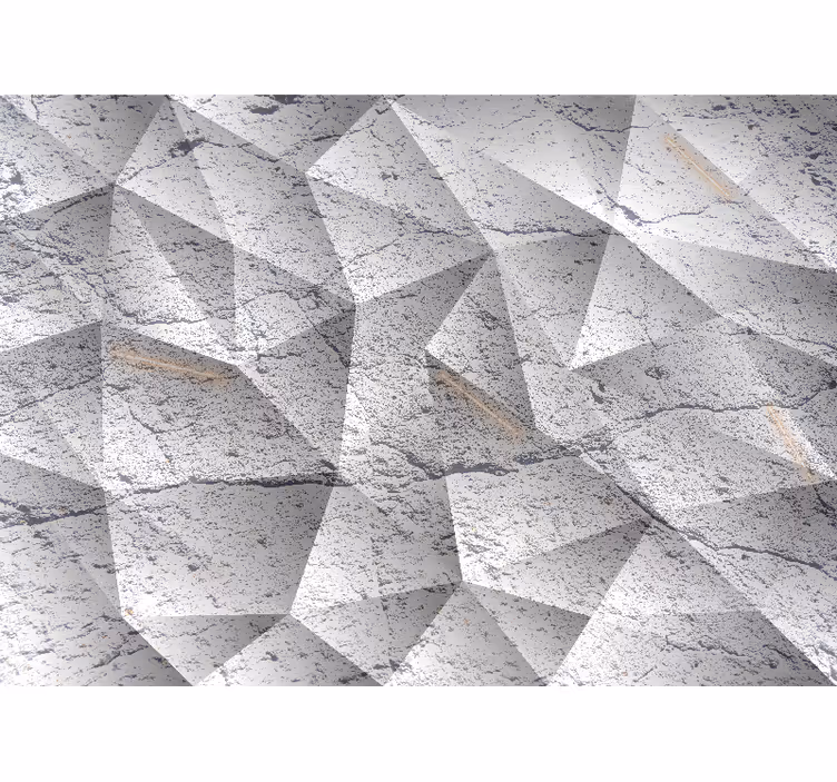 Foto tapete teksturom i uzorkom geometrijski kamenasti stil - TenStickers