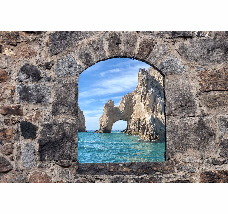 Foto tapeta pogled na stjenoviti luk - TenStickers