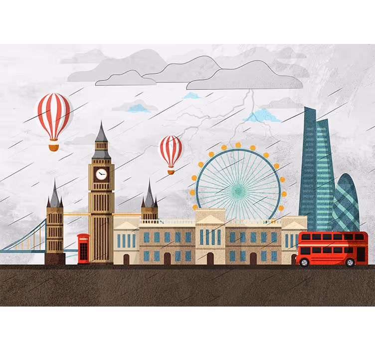Foto tapete london avantura londonskog horizonta - TenStickers