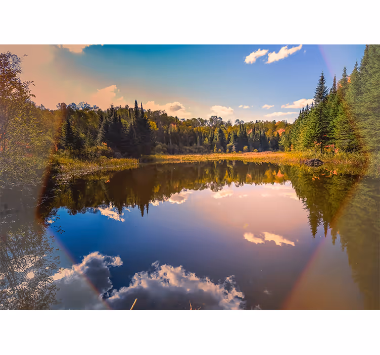 Foto tapeta mirna vodena površina - TenStickers