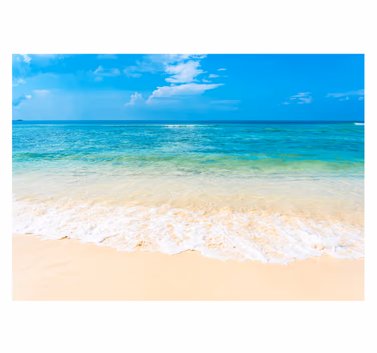 Foto tapeta kristalno čista plaža - TenStickers