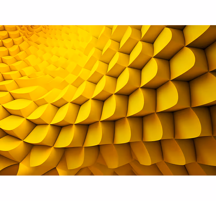 foto tapete 3d futuristička geometrija - TenStickers