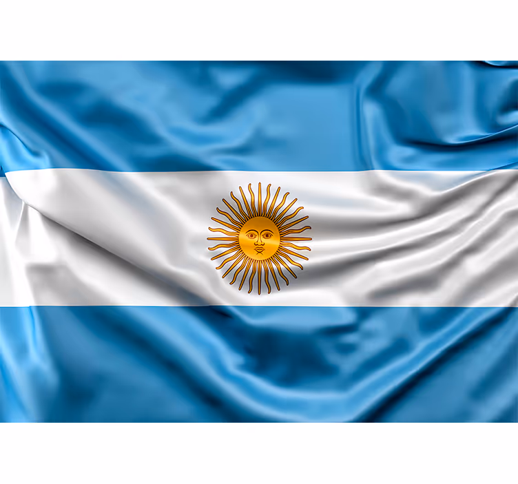 Foto tapete drugih gradova i zemalja argentinska zastava - TenStickers