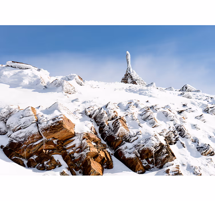 Foto tapete planinski pogled na alpski vrh - TenStickers