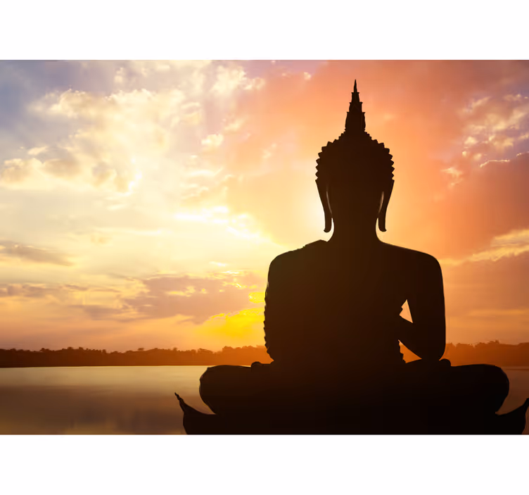 Slika buddhe nebo pozadina zidni zid buddha - TenStickers