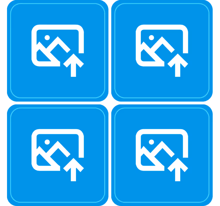Par foto personaliziranih podmetača - TenStickers