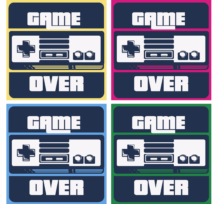 Igrači geek piće podmetači - TenStickers