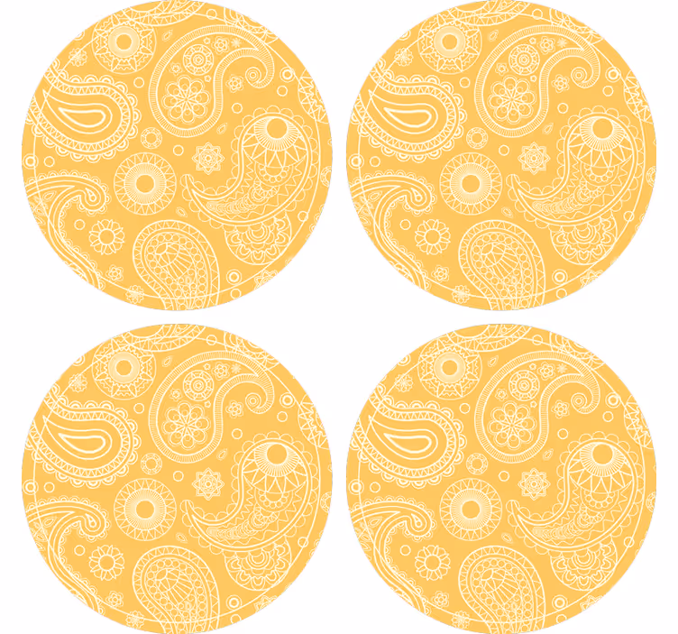 Arapski paisley napitak podmornica - TenStickers