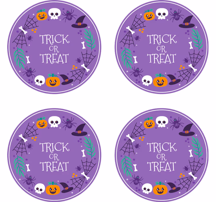 Podmetač za noć vještica s motivima za halloween - TenStickers