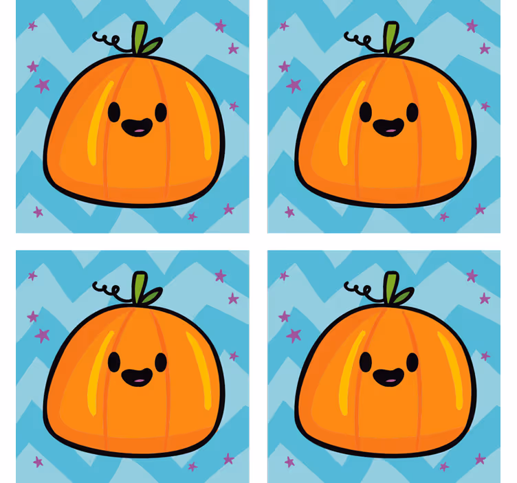 Bundeva halloween piće podmetač za čaše - TenStickers