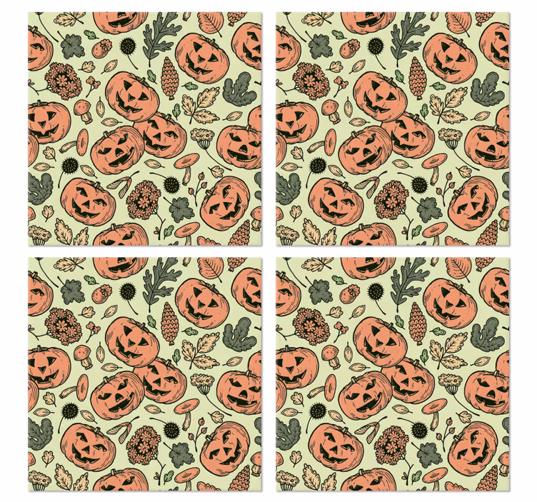 Tikve halloween podmetač - TenStickers