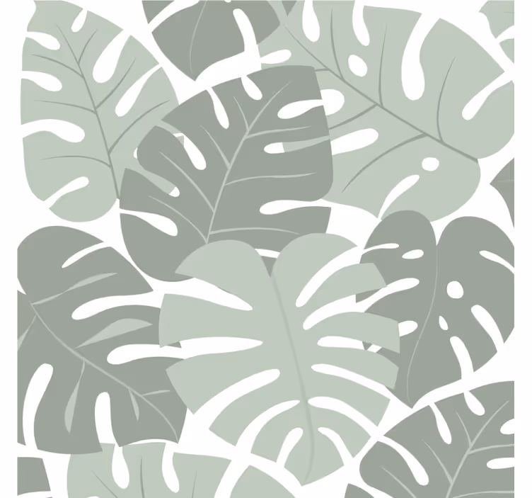 Podmetač za čaše s uzorkom monstera lišća - TenStickers