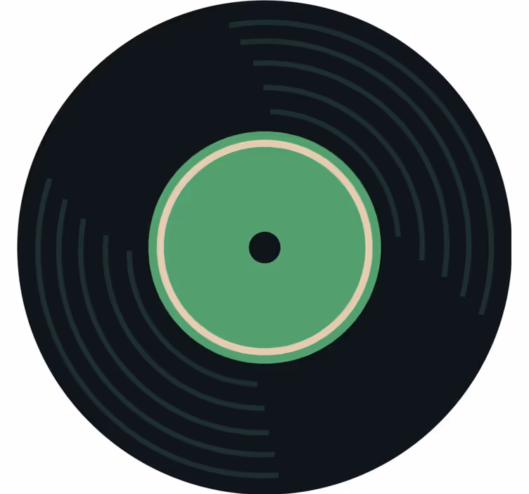 Disco set za svaki set vintage podmetača - TenStickers