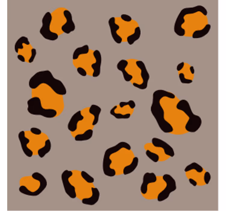 Prostirke za pivo s uzorkom leopard printa - TenStickers