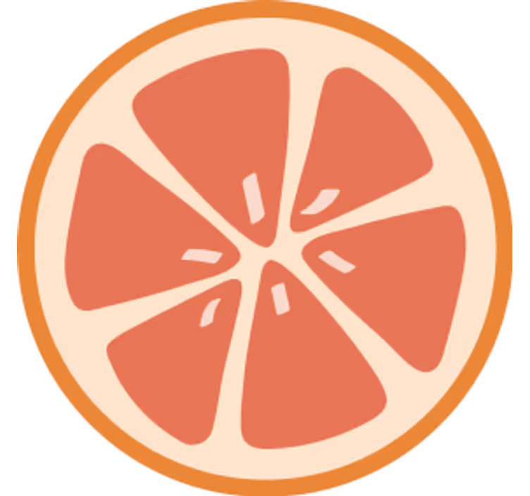Prostirke za pivo s uzorkom citrusa - TenStickers