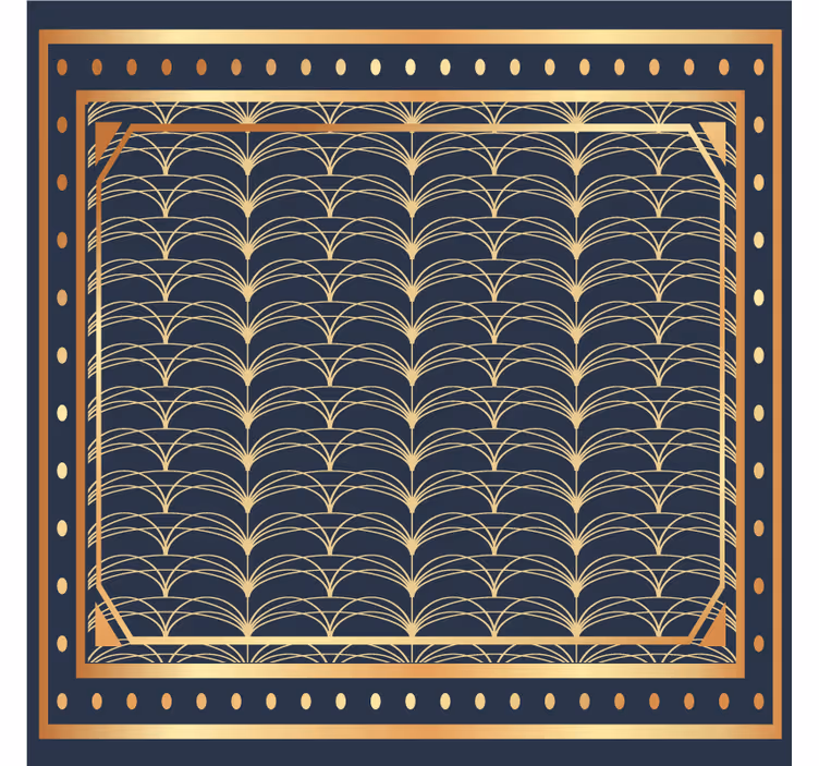 Podmetač za čaše s elegantnim geometrijskim uzorkom - TenStickers